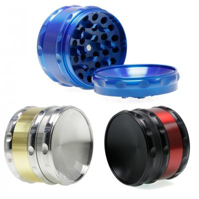 Foreign trade zinc alloy four layer 60MM smoke grinder 55535