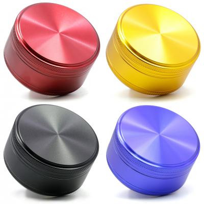 Four-layer aluminum alloy 63MM foreign trade smoke grinder 630-34