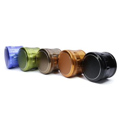 Four-layer aluminum alloy chamfered metal fume Grinder 8807