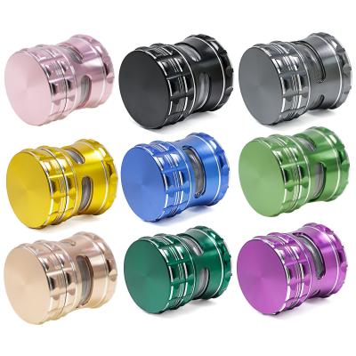 Four-layer aluminum alloy side window smoke grinder 8830 