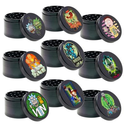 Four layer smoke grinder cartoon anime pattern grinder 99939 