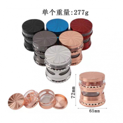 Large capacity zinc alloy smoke grinder CF-63193