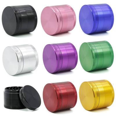 Metal smoke set Aluminum Alloy 50MM four-layer smoke grinder LV500