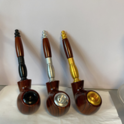 Metal wood pipe 2073