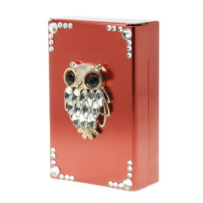 Owl spring cigarette case storage box YYH0010