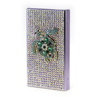 Pretty turtle diamond cigarette case YYH0004