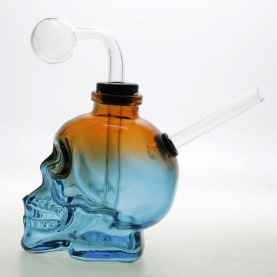 Skull glass pipe SK5004