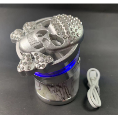 Skull with light smoke crusher 8035