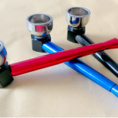 Small tobacco pot aluminum alloy pipe M046