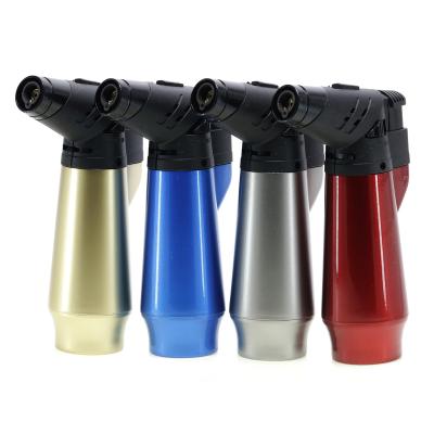 Wholesale Double Use Jet Flame Lighter Double Flame Cigarette Torch Lighter 41003